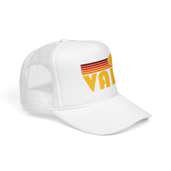 Vail, Colorado Retro Sunset Trucker Hat