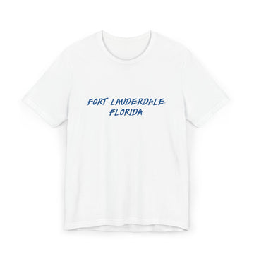 Fort Lauderdale T-Shirt | 100% Cotton Retro Florida Tee