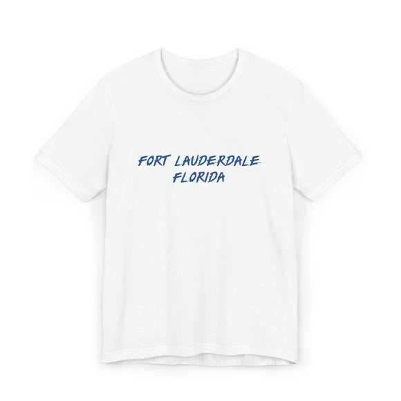 Fort Lauderdale T-Shirt | 100% Cotton Retro Florida Tee