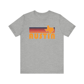 Austin, Texas T-Shirt Retro - Adult Unisex Austin T Shirt