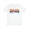 Park City, Utah Shirt - Mountain Sunset Unisex Park City T-Shirt