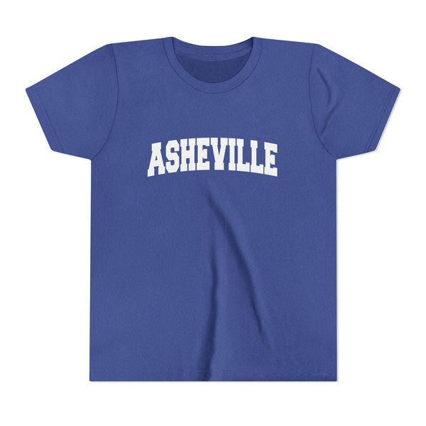 Asheville, North Carolina Youth Graphic Tee - Kids Asheville T Shirt