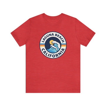 Buy heather-red Laguna Beach, California T-Shirt - Unisex Laguna Beach Shirt