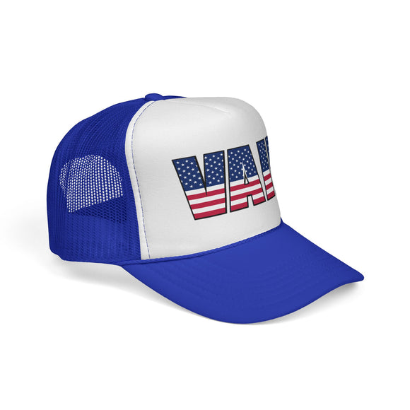 Vail Colorado Stars and Stripes Trucker