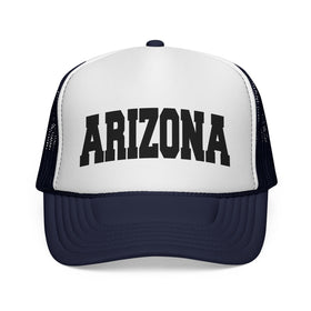 Buy dark-navy Arizona Retro Collegiate Style Trucker Hat