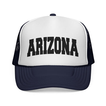 Buy dark-navy Arizona Retro Collegiate Style Trucker Hat