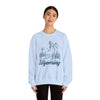 Wyoming Sweatshirt - Mountain Illustration Graphic Crewneck