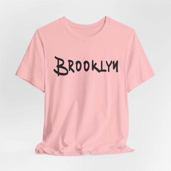 Brooklyn, New York T-Shirt - Graffiti Text 100% Cotton