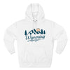 Premium Wyoming Hoodie - Retro Unisex Sweatshirt