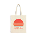 Georgia Cotton Canvas Georgia Tote Bag - Retro 80s-1