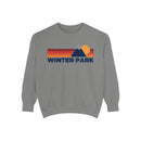 Winter Park, Colorado Mountain Stripes Sweatshirt | Comfort Colors - 100% Cotton-5