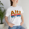 Alta, Utah Shirt - Mountain Sunset Unisex Alta T-Shirt