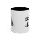 Stowe, Vermont Retro Snow Skiing Mountain 11 oz Mug, Ski Lodge Decor Coffee Cup, Mountain Gondola  Lover Gift, Retro Skiing Mug-2