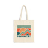 Sun Valley, Idaho Cotton Canvas Sun Valley Tote Bag