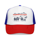 Mammoth Lakes, California Après-ski Trucker Hat — Foam Mesh Cap-4