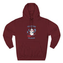 Premium Telluride, Colorado Skiing Snowman Hoodie-3