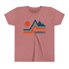 Snowmass, Colorado Youth Shirt - Retro Mountain Snowmass Kid's T-Shirt