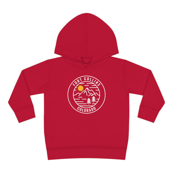 Fort Collins, Colorado Toddler Hoodie - Unisex Fort Collins Toddler Sweatshirt