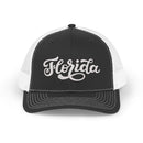 Florida Snapback Trucker Cap - Embroidered Florida Hat-2