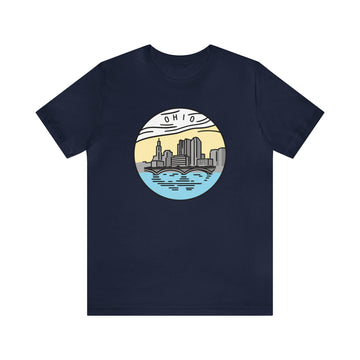 Buy navy Ohio T-Shirt - Unisex Ohio Shirt