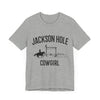Jackson Hole, Wyoming Cowgirl Graphic Tee
