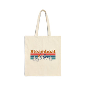 Steamboat, Colorado Tote Bag - Cotton Canvas Steamboat Bag