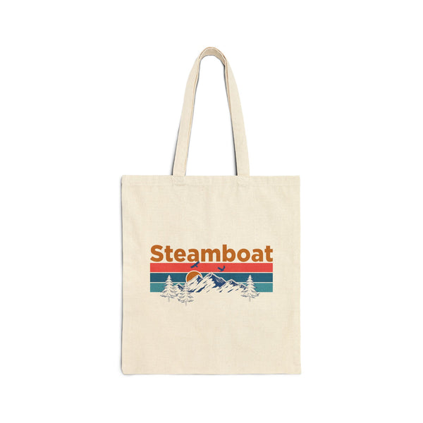 Steamboat, Colorado Tote Bag - Cotton Canvas Steamboat Bag