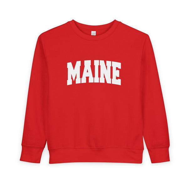 Maine Sweatshirt - Maine Crewneck Sweatshirt