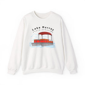 Lake Murray, South Carolina Sweatshirt - Pontoon Boat Sweatshirt