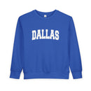Dallas, Texas Toddler Sweatshirt - Dallas Toddler Crewneck Sweatshirt-2