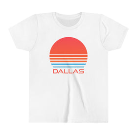 Dallas, Texas Youth Shirt - Retro 80s Dallas Kid's T-Shirt
