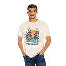 Vermont Graphic Tee, Comfort Colors Retro Unisex T shirt-11