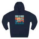 Moab, Utah Hoodie - Retro Mountain Unisex Sweatshirt-7