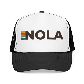 New Orleans, Louisiana Trucker Hat - NOLA retro cap - 0