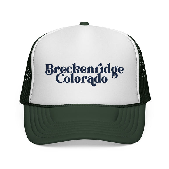 Breckenridge, Colorado Retro Trucker Hat