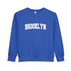 Brooklyn, New York Toddler Sweatshirt - Brooklyn Toddler Crewneck Sweatshirt