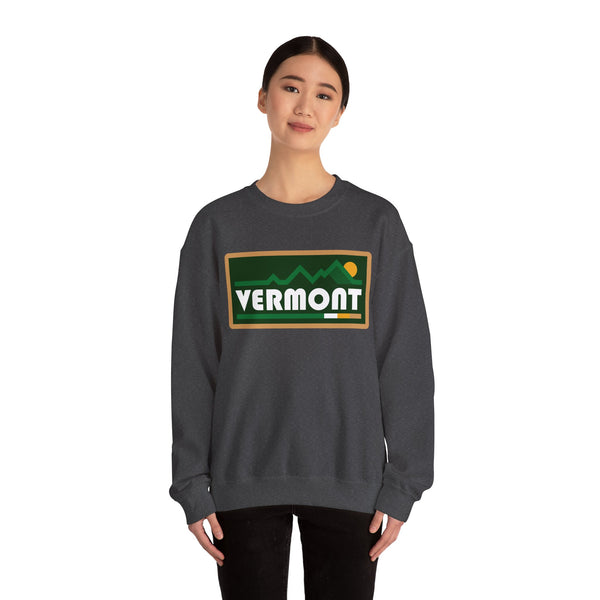 Vermont Sweatshirt - Mountain Graphic Crewneck