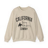 California Sweatshirt - Mountain Cowboy Graphic Crewneck