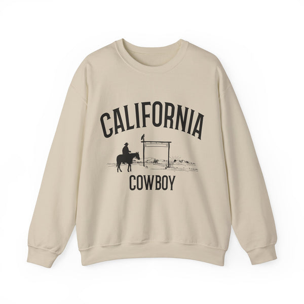 California Sweatshirt - Mountain Cowboy Graphic Crewneck