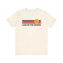 Lake of the Ozarks, Missouri T-Shirt Retro Sun Ombre Unisex Tee, Vintage Missouri Tee, Mountain Sun Lake of the Ozarks Tee,  Souvenir Shirt-3