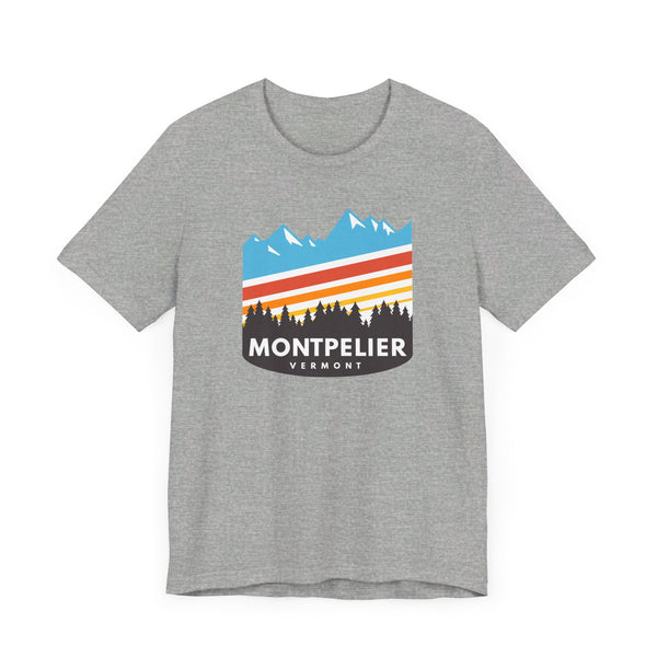 Montpelier, Vermont T-Shirt - Retro Unisex Montpelier Shirt