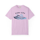 Lake Lift T Shirt, Comfort Colors Cotton 100% Cotton Wakeboard Boat Tee-4