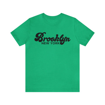 Brooklyn, New York T-Shirt - Retro Unisex Brooklyn Shirt - Retro Script - 0