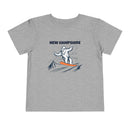 New Hampshire Yeti Snowboard Toddler Tee-4