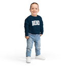 Bend, Oregon Toddler Sweatshirt - Bend Toddler Crewneck Sweatshirt-18