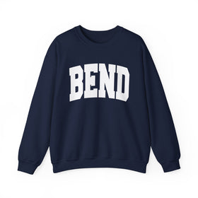 Buy navy Bend, Oregon Sweatshirt - Unisex Graphic Crewneck