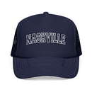 Nashville, Tennessee Trucker Hat — Vintage College Foam Mesh Nashville Cap-1