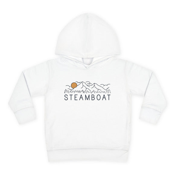 Steamboat, Colorado Toddler Hoodie - Unisex Steamboat Toddler Sweatshirt