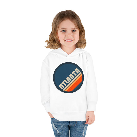 Atlanta, Georgia Toddler Hoodie - Unisex Atlanta Pullover Sweatshirt, Kids Hooded Jumper, Georgia Souvenir