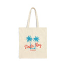 Siesta Key, Florida, Cotton Canvas Siesta Key Tote Bag-1